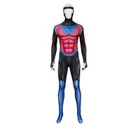 Costume da gambit da uomo Remy Etienne LeBeau, per cosplay, uniforme, completo (blu, XXL)