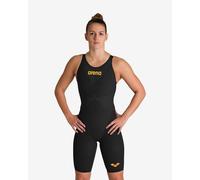 Costume da gara Arena Powerskin Carbon Glide FBSLCB nero giallo donna - 34