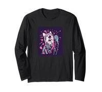 Costume da Gatto Notturno Canto per Ragazzi e Ragazze Maglia a Manica