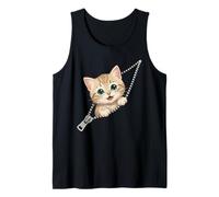 Costume da Gatto, per Ragazzi e Ragazze | Gattino Carino Canotta