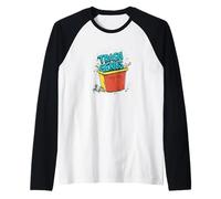 Costume da Genio dei Cool Trash Maglia con Maniche Raglan