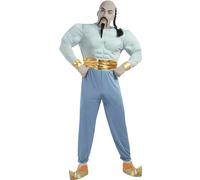 COSTUME GENIO DELLA LAMPADA CON MUSCOLI TG. L 52/54 A 10