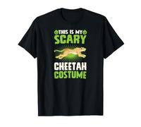 Costume da Ghepardo con Scritta This Is My Scary Cheetah Maglietta