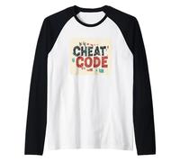 Costume da Gioco per Gli Amanti dei Codici Cheat Maglia con Maniche Raglan