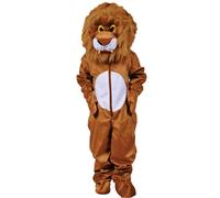 Costume Da Gioco Spaventoso Con Testa Pelosa Di Leone - Costume Da Ruolo