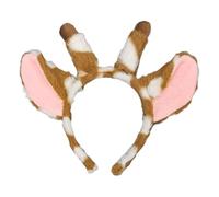 Costume da giraffa per bambini e adulti, con fascia per orecchie, zampe, guanti, accessori per coda per Halloween, cosplay, feste, set di costumi da giraffa