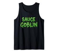 Costume da Goblin di Salsa per Chef Barbecue Cucina Salsa Piccante Sriracha Canotta
