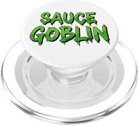 Costume da goblin di salsa per chef barbecue cucina salsa piccante Sriracha PopSockets PopGrip per MagSafe