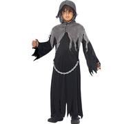 Costume Da Grim Reaper Per Bambini Di Halloween Outfit Per Ragazzi Di Smiffys