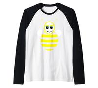 Costume da Halloween Ape Love Bumble Honey Bugs Lazy Easy Maglia con Maniche Raglan