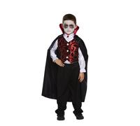 Costume Da Halloween Deluxe Per Bambino Vampiro Dracula Adatto Per Età 4-6 Anni