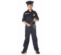 Costume Da Halloween Per Bambini Poliziotto Detectives XS-L 00343