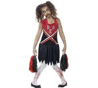 Costume Da Halloween Per Ragazzi E Ragazze Zombie, Famiglia, Cheerleader, Horror