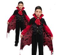 Costume Da Halloween Per Ragazzi Vampiri Gotici Conte Dracula