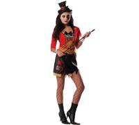 Costume Da Halloween Per Signora Ringmaster Maltrattato Abito Da Circus