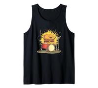 Costume da Hamburger Carino per Gli Amanti del Batterista e della Batteria Canotta