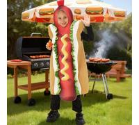 Costume da hot dog per bambini, grazioso abbigliamento da sfilata di moda