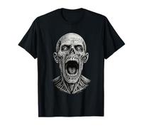 Costume da incubo spaventoso zombie horror film Helloween Maglietta