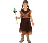 COSTUME DA INDIANA BAMBINA 5-6 ANNI