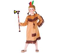 Costume Da Indiano Coraggioso Per Ragazza