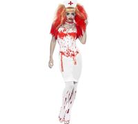 Costume Da Infermiera Con Gocce Di Sangue Per Adulti