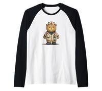 Costume da Infermiera e Dottoressa per Uomo e Donna Maglia con Maniche Raglan