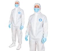 Costume Da Investigatore Di Scena Del Crimine Tuta Bianca Per Adulti