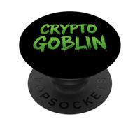 Costume da investimento BTC per il trading di criptovalute Goblin Crypto PopSockets PopGrip Adesivo