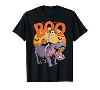 Costume da Ippopotamo spettrale su Boo Hippopotamus Halloween Maglietta