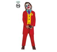 Costume da Joker da bambino per Carnevale e per feste a tema, taglia 7/9 anni