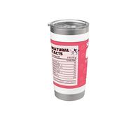 Costume da latte alla fragola divertente fai da te facile costume di Halloween Bicchiere termico in acciaio inox doppia parete