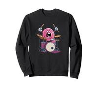Costume da Lecca-Lecca con Strumento a Batteria Felpa