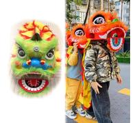 Costume da leone cinese per bambini, vestito da performance Dragon Poi per festival e feste