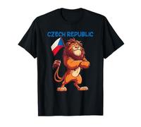 Costume da Leone della Repubblica Ceca per Ragazzi e Ragazze Maglietta