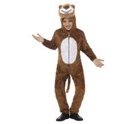Costume Da Leone Giungla Bambini Animale Zoo Ragazzi Costume Da Festa