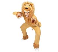 Funidelia | Costume da Leone per donna e uomo Animali, Deserto - Costume per Adulto e accessori per Feste, Carnevale e Halloween - Taglia M - L - Marroni