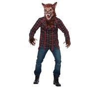 Costume da lupo mannaro per adulti, 3 pezzi, taglia L/XL, multicolore