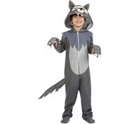 Costume da lupo per bambini (5-6 anni)