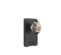 Costume da lupo solitario PopSockets PopWallet per MagSafe