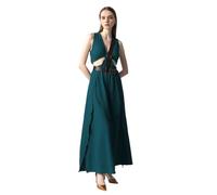 Costume da madre dragone, per cosplay, da donna, per cosplay della regina dei draghi e cintura, per Halloween e feste di carnevale (verde, XL)