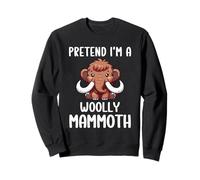 Costume da Mammut lanoso per Ragazzi e Ragazze, Facile Costume di Halloween Felpa