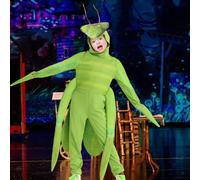 Costume da mantide, adorabile travestimento per spettacoli, feste, giochi di