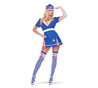Costume da marinaretta sexy 3 pezzi donne taglia L-XL