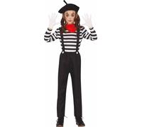 COSTUME DA MIMO CARNEVALE BAMBINA VESTITO GUIRCA SIMPATICA UNISEX BAMBINO BIMBO