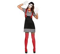 Costume da mimo per donna - Nero - S