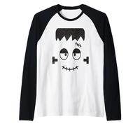 Costume da Mostro di Frankenstein, per Halloween, per Bambini Maglia con Maniche Raglan