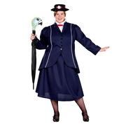 Costume Da Nanny Magico Taglia Plus Per Donna