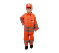 Costume da netturbino per bambini con scritta in ceco