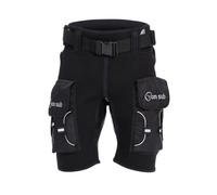 Costume da Nuoto Pantaloncini Subacquei Pantaloni Corti Mutino Neoprene 3mm con Cintura Regolabile con Pattina Adatto per Snorkeling Immersioni Surf Nuoto Allenamento in Acquatici