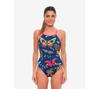 Turbo Style Butterfly Patron Relax Swimsuit Blu XL Donna